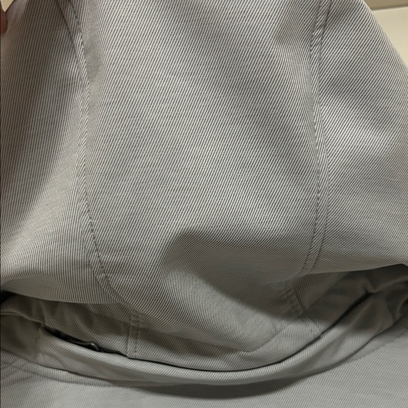 Free Country Light Gray Water Resistant Rain Coat with Removable Hood sz 2X - Picture 15 of 16